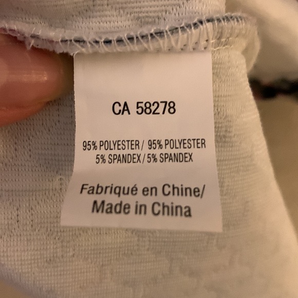 Fall/Winter dress, navy with pink - Picture 4 of 8